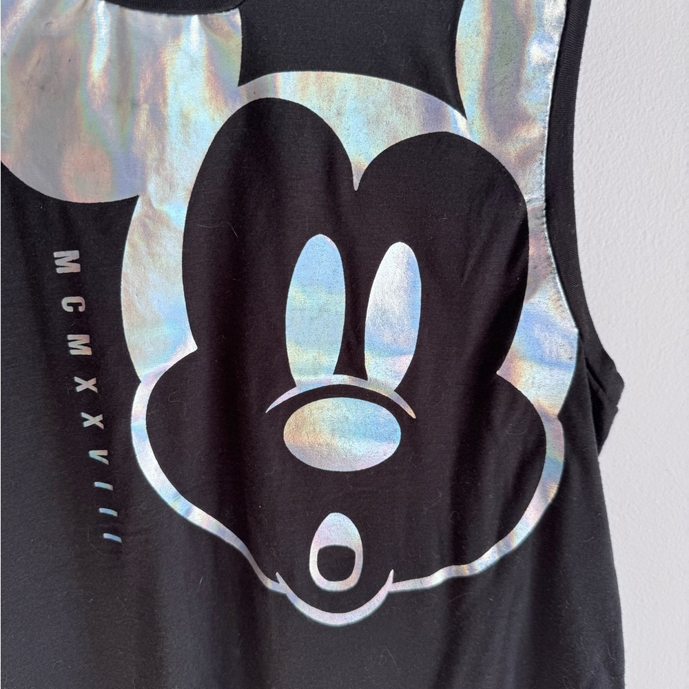 Disney Mickey Mouse Women’s Cropped Tank Top - Picture 3 of 7